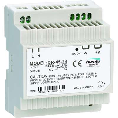 Din rail type DR-45-12 45W 12V 3.5A Din rail power supply for Industrial automation