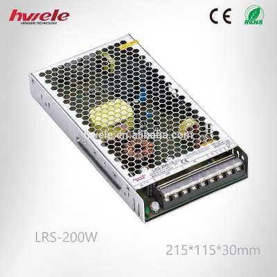 LRS-150W regulated power supply with SGS,CE,ROHS,TUV,KC,CCC certification