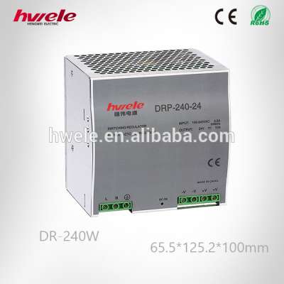 DR-240W good  Din rail power supply with SGS,CE,ROHS,TUV,KC,CCC certification