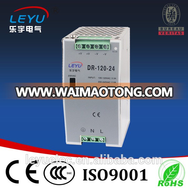 Switching Power Supply 120w 12v 24v 48v din rail mounted power relay